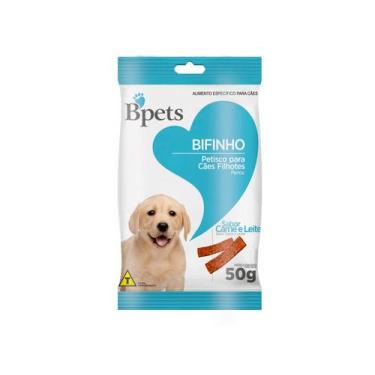 Imagem de Bifinho para Cachorro Filhote Bpets Carne e Leite