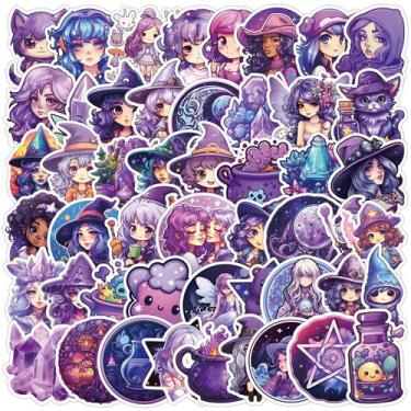 Imagem de Adesivos Purple Magic Vinyl Waterproof Graffiti 50 unidades - yiweisai