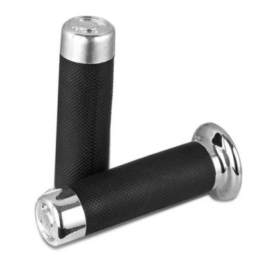 Imagem de Manopla de Moto Pro Tork Custom Ponteira, CROMADO, Único