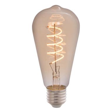 Imagem de Lâmpada Led De Filamento Espiral Tramontina St64 4 W 2200 K Luz Amarela âmbar