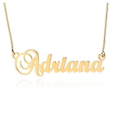 Imagem de Cordão Personal Adriana Ouro 18 Kilates Peso 2,00 Gramas 45 Cm Todos N