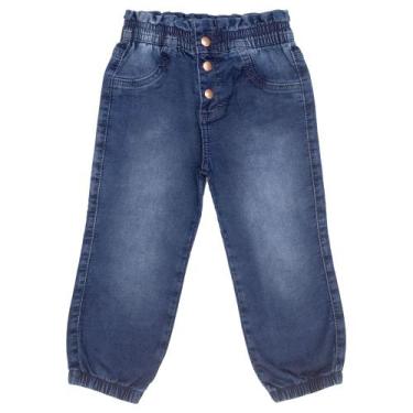 Imagem de Calça Infantil Look Jeans Jogger Jeans, 01