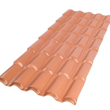 Imagem de Telha PVC 2,95x0,86cm 5 Ondas Colonial Marrom