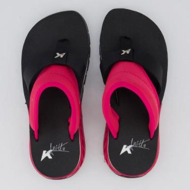 Imagem de Chinelo Kenner Rakka Anitta Preto e Rosa, 37