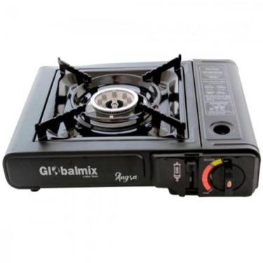 Imagem de Fogareiro 1 Boca Globalmix Gas Acendedor Automatico Gt100