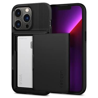 Imagem de Spigen Capa Slim Armor CS Projectada para iPhone 13 Pro - Black