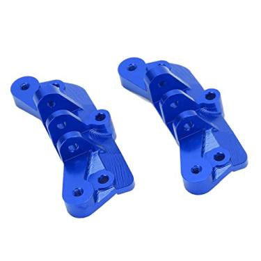 Imagem de Montagem da caixa de câmbio traseira dianteira RC, Links da suspensão superior da caixa de câmbio RC Metal de alta resistência Alta dureza Fácil instalação Pesada para Monster Truck 1/8(azul)