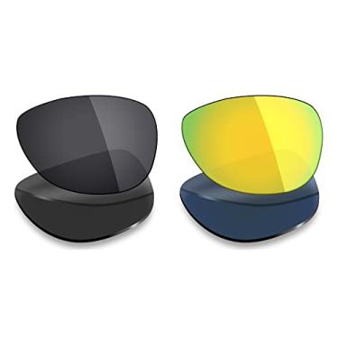 Imagem de 2 pares de lentes polarizadas de substituição da Mryok para óculos de sol Oakley Crosshair New 2012 – Opções