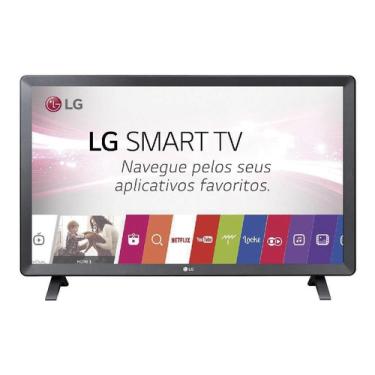 Imagem de Smart Tv Monitor LG 24 Led Com Conversor Hdmi Usb 24tl520s