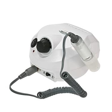 Imagem de Qudai Máquina de broca de unhas elétrica profissional 30000RPM E-file Moedor de lixa de unhas elétrico Kit de polidor Manicure Broca de pedicure para unhas de gel acrílica UE Plug White NP