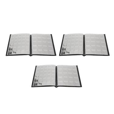 Imagem de Titular de Coleta de Moedas 3 Peças, Moedas Comemorativas Moeda Estrangeira PVC Coleção de Moedas álbum álbum álbum Preto Aparência Transparente à Prova D'água para Uso Doméstico