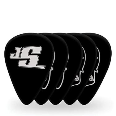 Imagem de Palhetas de guitarra Planet Waves Joe Satriani, preto, pacote com 10, médio