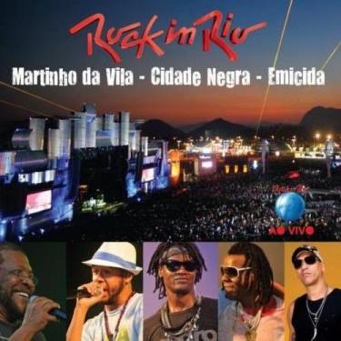 Imagem de Cd Rock In Rio Martinho Da Vila Cidade Negra Emicida - Universal