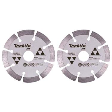 Imagem de Disco de Corte Diamantado 4.1/8 POL 105 MM para Granito D-44351 com 2 Unidades MAKITA