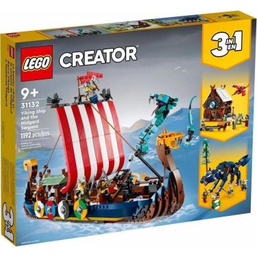 Imagem de Lego Creator 3 Em 1 Navio Viking E A Serpente 31132