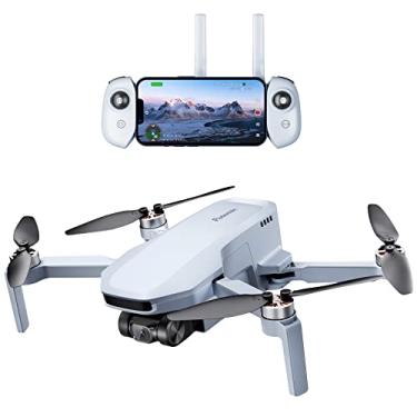 Imagem de Potensic Drones ATOM SE com câmera para adultos 4K EIS, menos de 249 g, transmissão de 4 km, resistência ao vento nível 5, voo em 31 minutos, retorno automático GPS, drone portátil e dobrável para