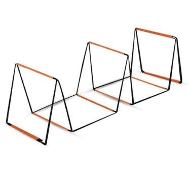 Imagem de Escada de Agilidade, Sensibilidade de Exercício de Aço de Mola Melhora Escadas de Exercício de Treinamento de Velocidade de Coordenação para Crianças (8 degraus)