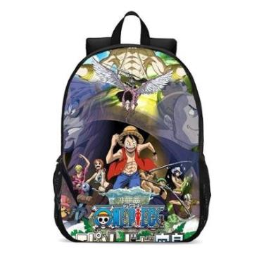 Imagem de Mochila Escolar Infanto Juvenil Anime One PieceNovidades 0405-Unissex