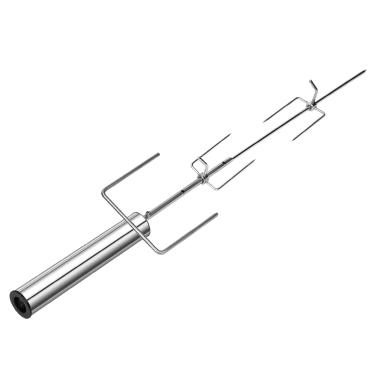 Imagem de Awkpow Kit de churrasqueiras universais para motor elétrico, assadeira portátil sem fio, comprimento ajustável, alimentado por bateria, suporte para torrador para carne de porco, frango cozinhando, churrasqueira de festa ao ar livre