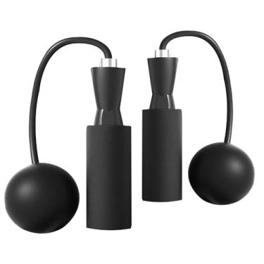 Imagem de Corda de pular ponderada sem corda corda de pular corda de velocidade sem fio para exercícios físicos em qualquer lugar, corda sem corda para exercícios físicos, construção de corpo de praia (bola