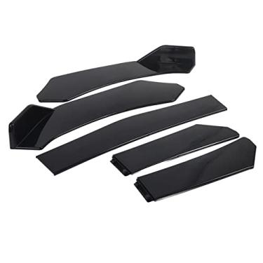 Imagem de Universal ABS Pára-choque Dianteiro Spoiler Difusor 5pcs Kit Protetor de Atualização Veículo