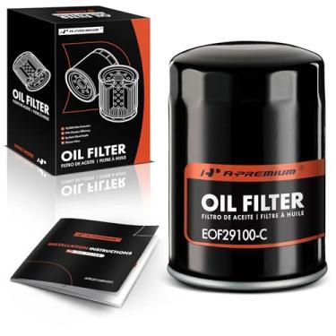 Imagem de A-Premium Filtro de óleo giratório de proteção 10K Miles compatível com Chevy Silverado 2500 HD/2500 HD Classic/3500/3500 Classic/3500 HD e GMC Sierra 2500 HD/2500 HD Classic/3500/3500 Classic &