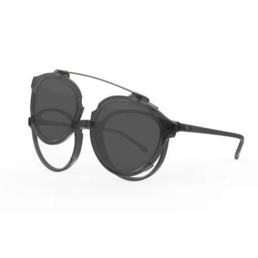 Imagem de Armação de grau hb switch 0492 matte onyx silver polarized