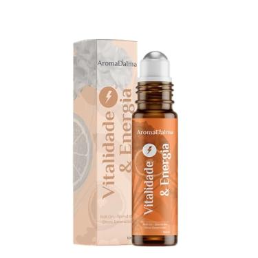 Imagem de Blend Roll-On de Óleos Essenciais - Vitalidade & Energia - Revitalize Seu Corpo e Mente com Praticidade I Ideal Para Dias Exaustivos - Aroma D’alma