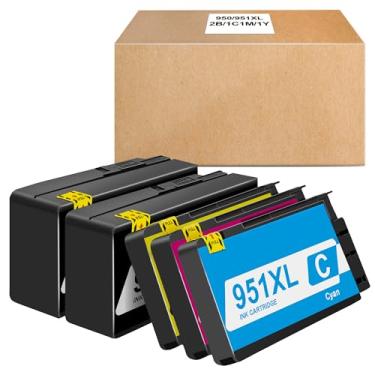 Imagem de Gagalay Pacote de substituição de cartuchos de tinta 950XL e 951XL para impressora HP OfficeJet Pro 8100 8110 8600