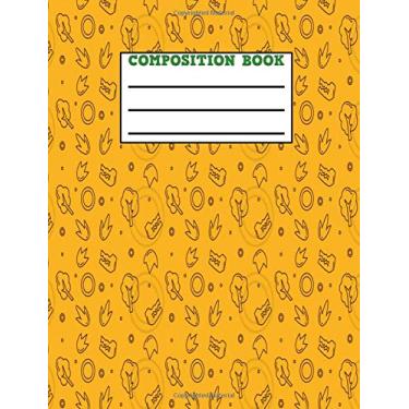 Imagem de Composition Book: Dinosaur Composition Notebook 7.44" x 9.69" Wide Ruled 200 Pages