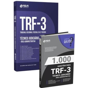 Imagem de Combo TRF 3 - Técnico Judiciário - Área Administrativa - Nova Concurso