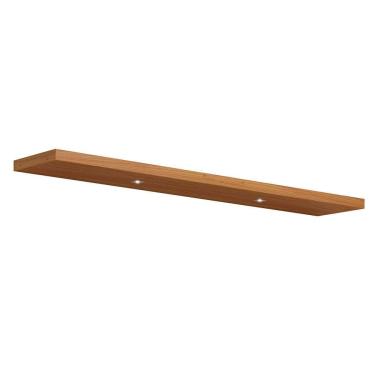 Imagem de Prateleira Kira com LED Freijó 180 cm