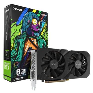Imagem de Gpu Nvidia Geforce Rtx 3050 8Gb Gddr6 128Bit Projeto Edge - Pvrtx30508