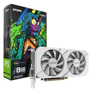 Imagem de Gpu Nvidia Geforce Rtx 3050 8Gb Gddr6 128Bit Branco Projeto Edge - Pvr