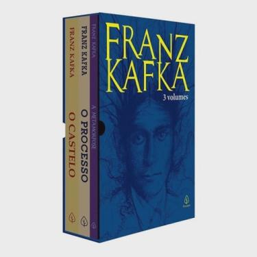 Imagem de Livro - Box Franz Kafka com 3 livros, bloco de anotações e marcador de páginas