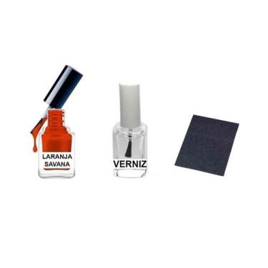 Imagem de Tinta Retoque Tira Risco Carro Ford  -  Laranja Savana - Jhow Adesivos