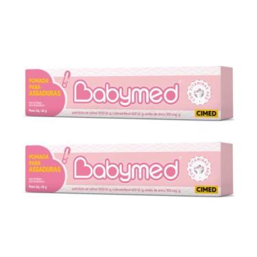 Imagem de Kit C2 Babymed Pomada Assaduras Rosa 45g  Cimed
