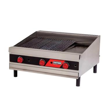 Imagem de Char Broiler Profissional 75 Cm A Gás 3 Queimadores Ccp3 - Croydon