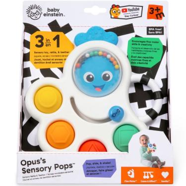 Imagem de Mordedor Sensorial Opus - Opus's Sensory Pops -baby Einstein