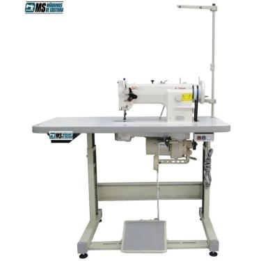 Imagem de Máquina De Costura Reta Industrial, Transp. Triplo, 1 Agulha