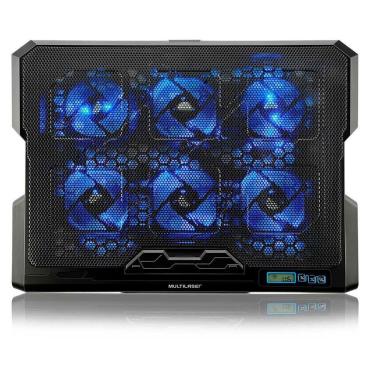 Imagem de Cooler P- Notebook 6 Fans Led Azul Ac282