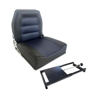 Imagem de Cadeira Almofadada para Barco de Alumínio ou Lancha + Suporte - Levant