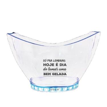 Imagem de Champanheira Com Led Personalizada Bem Gelada - Krystalon