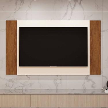Imagem de Painel para Tv 50 Polegadas Suspenso Fresno Off White / Amendoa