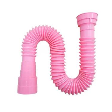 Imagem de Sifão Sanfonado Multiuso Lavatório/Pia/Tanque 72cm Rosa - Taivi