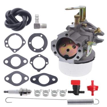 Imagem de Carburador Carburador #26 para Kohler K241 K301 10HP 12HP Motores de ferro fundido 47 853 23-S com 47-091-01-S Kit de juntas de velas de mola