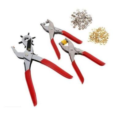 Imagem de Conjunto de alicate para ilhós ( 3 alicates ) - Lanmax