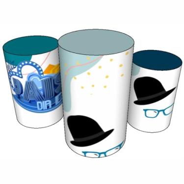 Imagem de Trio Capas Cilindro Decoração Festa Dia dos Pais (CLPAI0006)