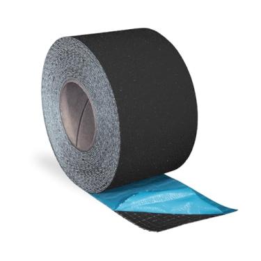 Imagem de ifloortape Fita Refletiva Preta Para Marcação De Pavimentos Duramark Rpt-750, Com Certificação Bast, Antiderrapante, Durabilidade Premium E Base Borracha Resistente Áreas Externas (10 Cm X 5,5 M)