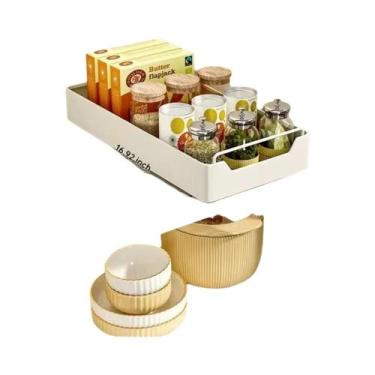 Imagem de Gaveta De Cozinha Removível, Caixa De Armazenamento De Especiarias, Tr